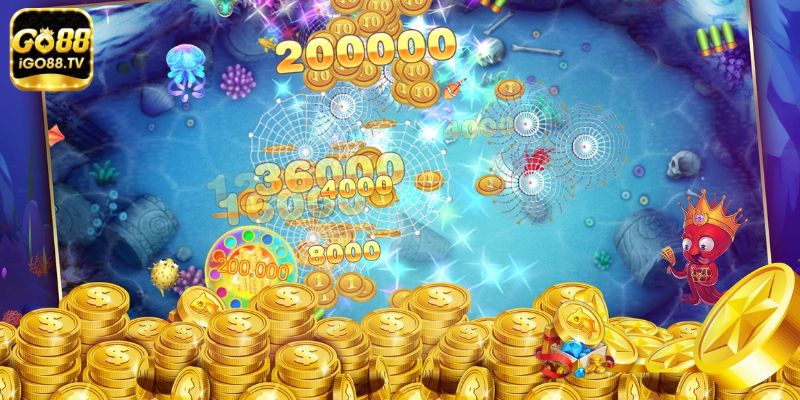 Rút thưởng trong game bắn cá nhanh chóng